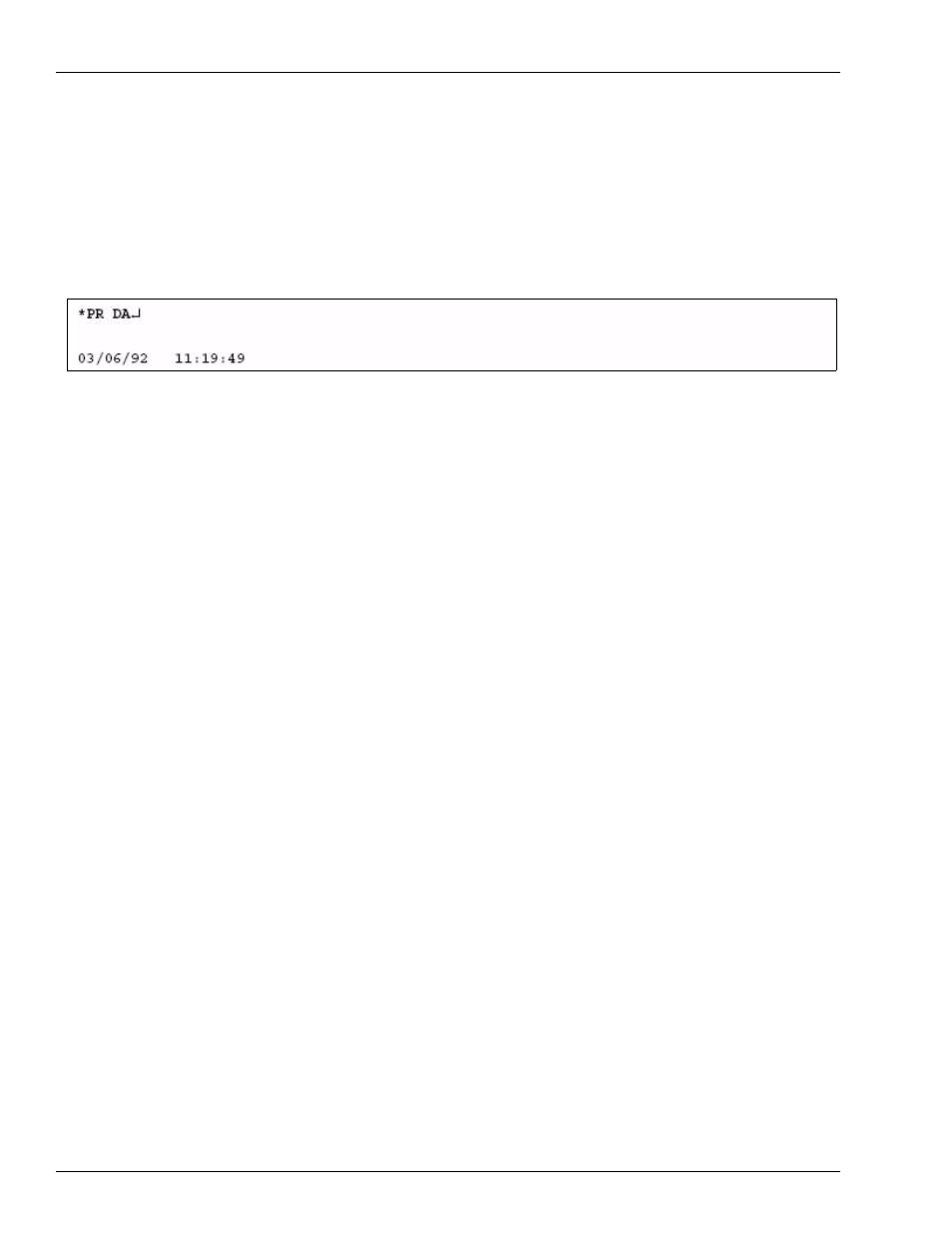 Print date (pr da), Print format (pr fo), Print date (pr da) print format (pr fo) | Gasboy FMS KE200 User Manual | Page 56 / 96