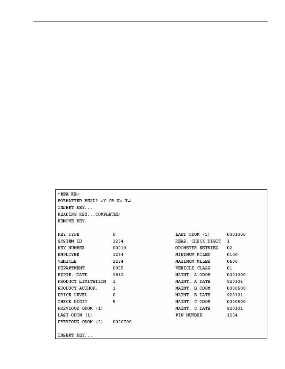 Gasboy FMS KE200 User Manual | Page 61 / 96