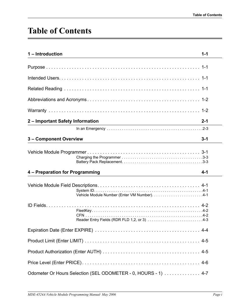 Gasboy Fuel Point Vehicle Module User Manual | Page 3 / 48