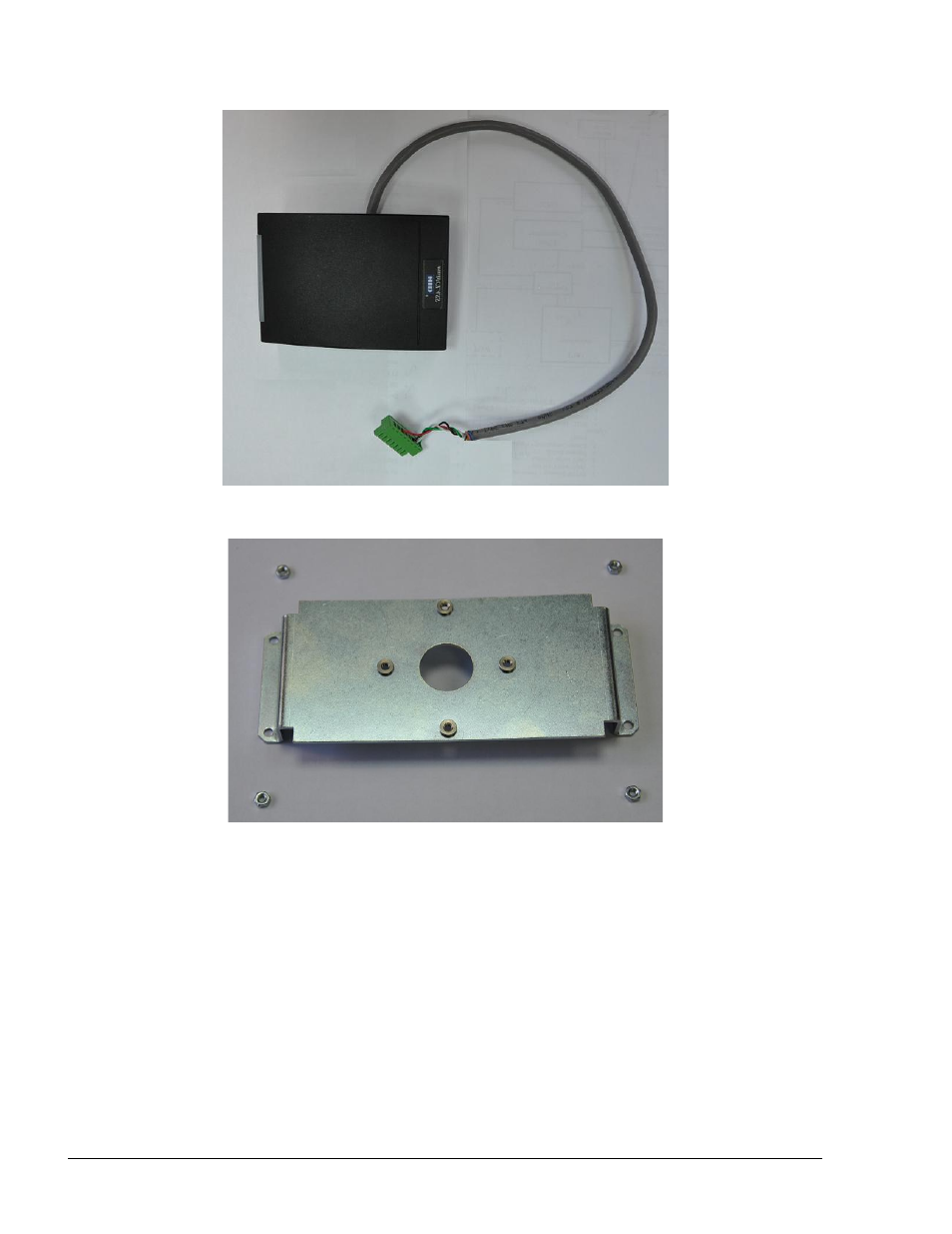 Figure 1. hid unit and connector, Figure 2. hid holder and nuts | Gasboy Islander PLUS User Manual | Page 140 / 146