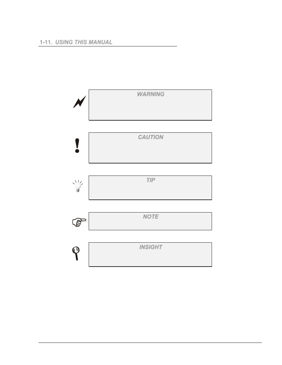 11. using this manual | Gasboy Islander PLUS User Manual | Page 39 / 146