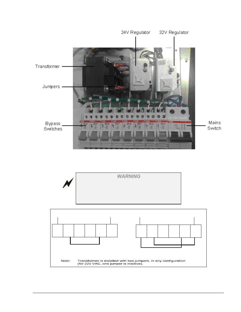 Figure 2-8 vac power supply – jumpers setup | Gasboy Islander PLUS User Manual | Page 53 / 146