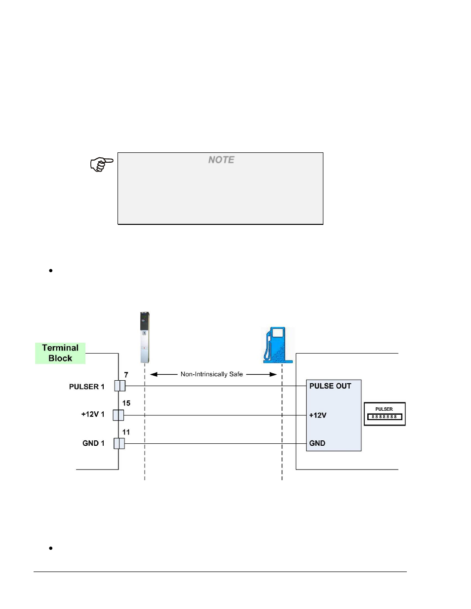 8.5. mechanical pump - pulser connections, 8.5.1. electronic pulser, 8.5.2. mechanical pulser | Gasboy Islander PLUS User Manual | Page 84 / 146