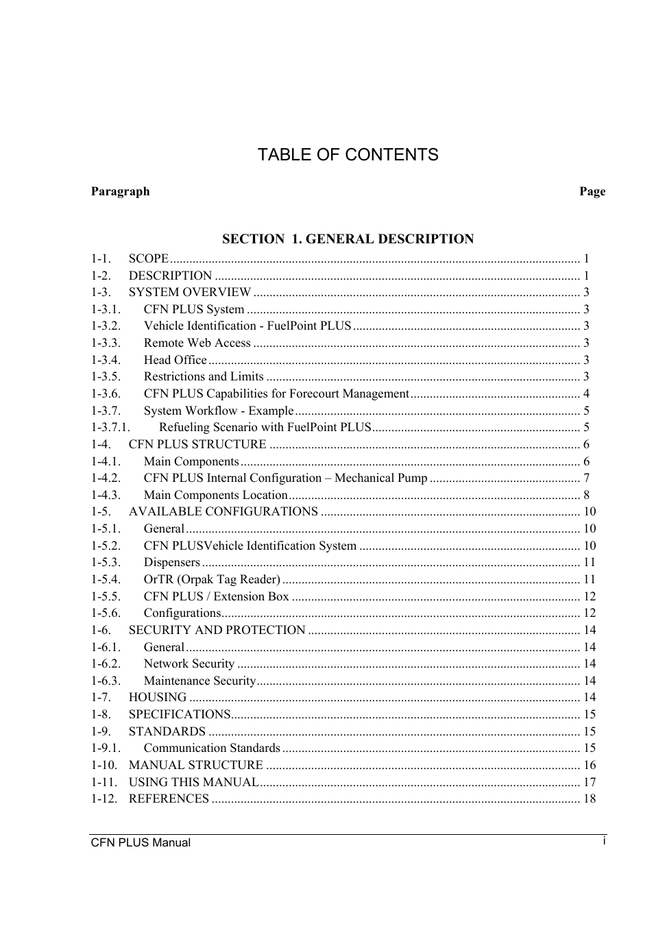 Gasboy CFN Plus User Manual | Page 7 / 95