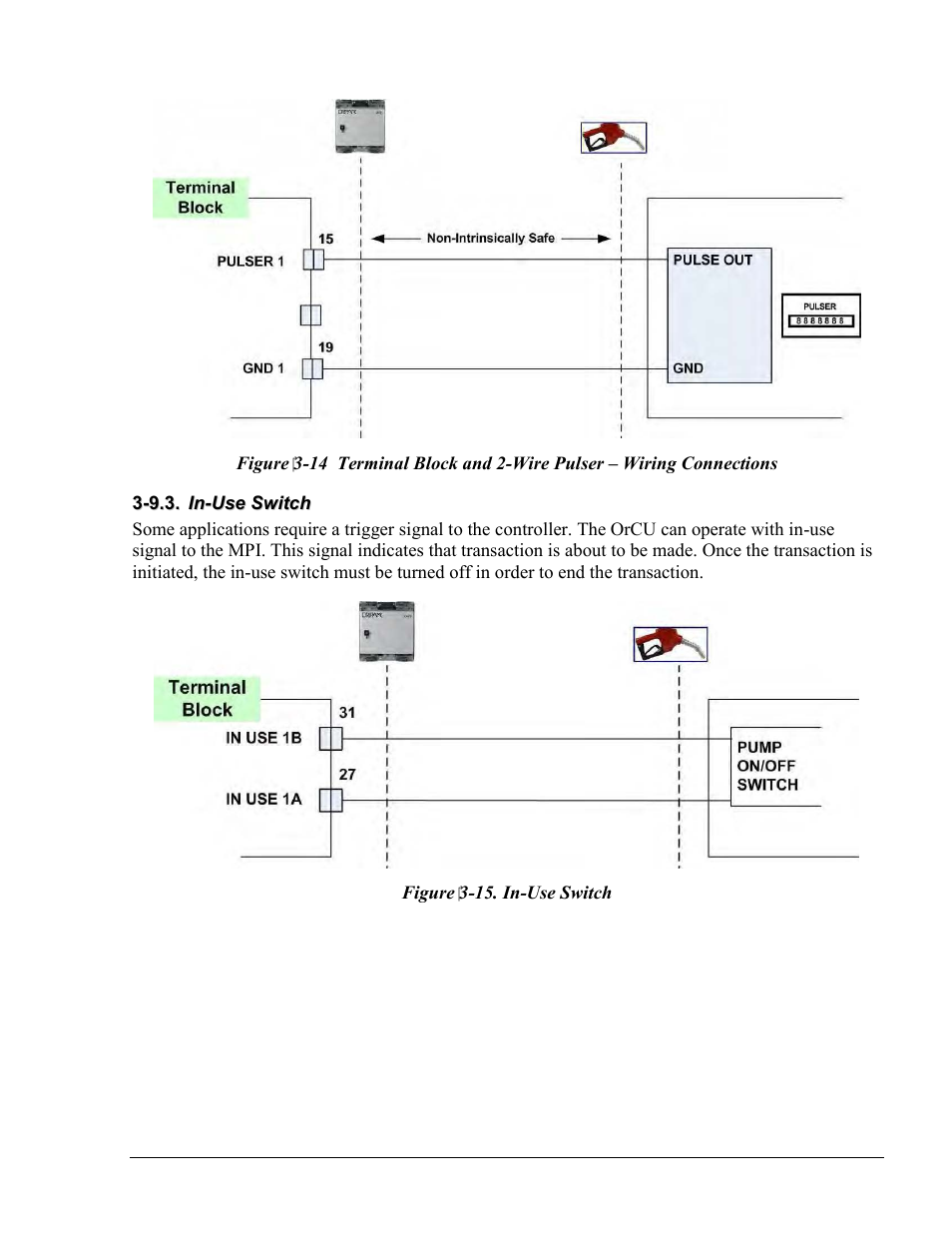 Figure ‎3-15. in-use switch | Gasboy Fuel Truck Controller User Manual | Page 61 / 89