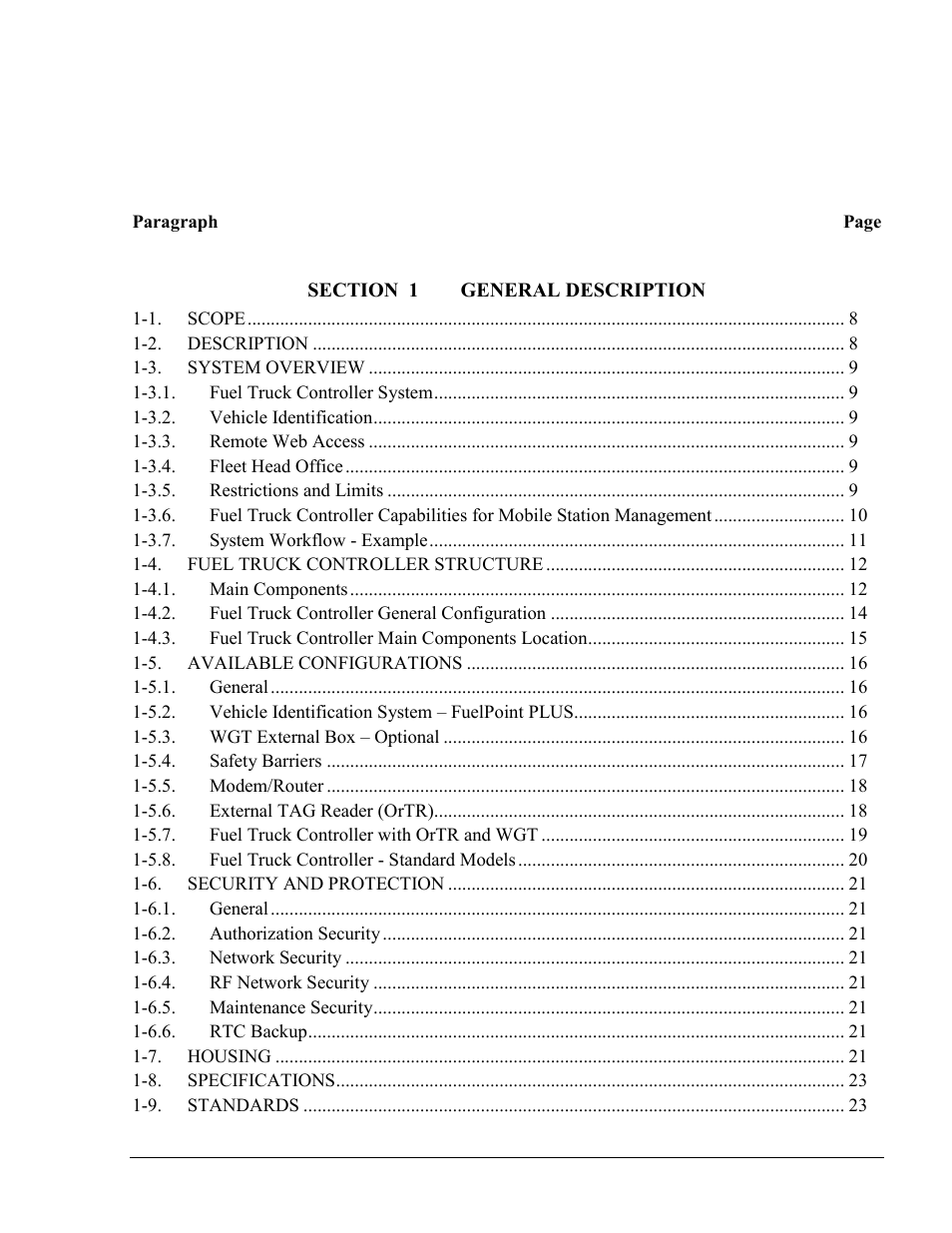 Gasboy Fuel Truck Controller User Manual | Page 7 / 89