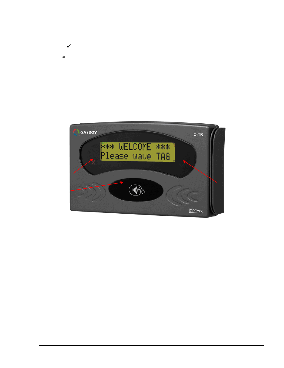 Figure 1-1. tag reader, general view | Gasboy Tag Reader User Manual | Page 9 / 28