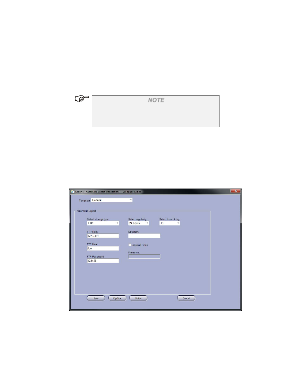 3.2. setting export range, 3.3. scheduling automatic exports | Gasboy SiteOmat Users Manual User Manual | Page 123 / 148