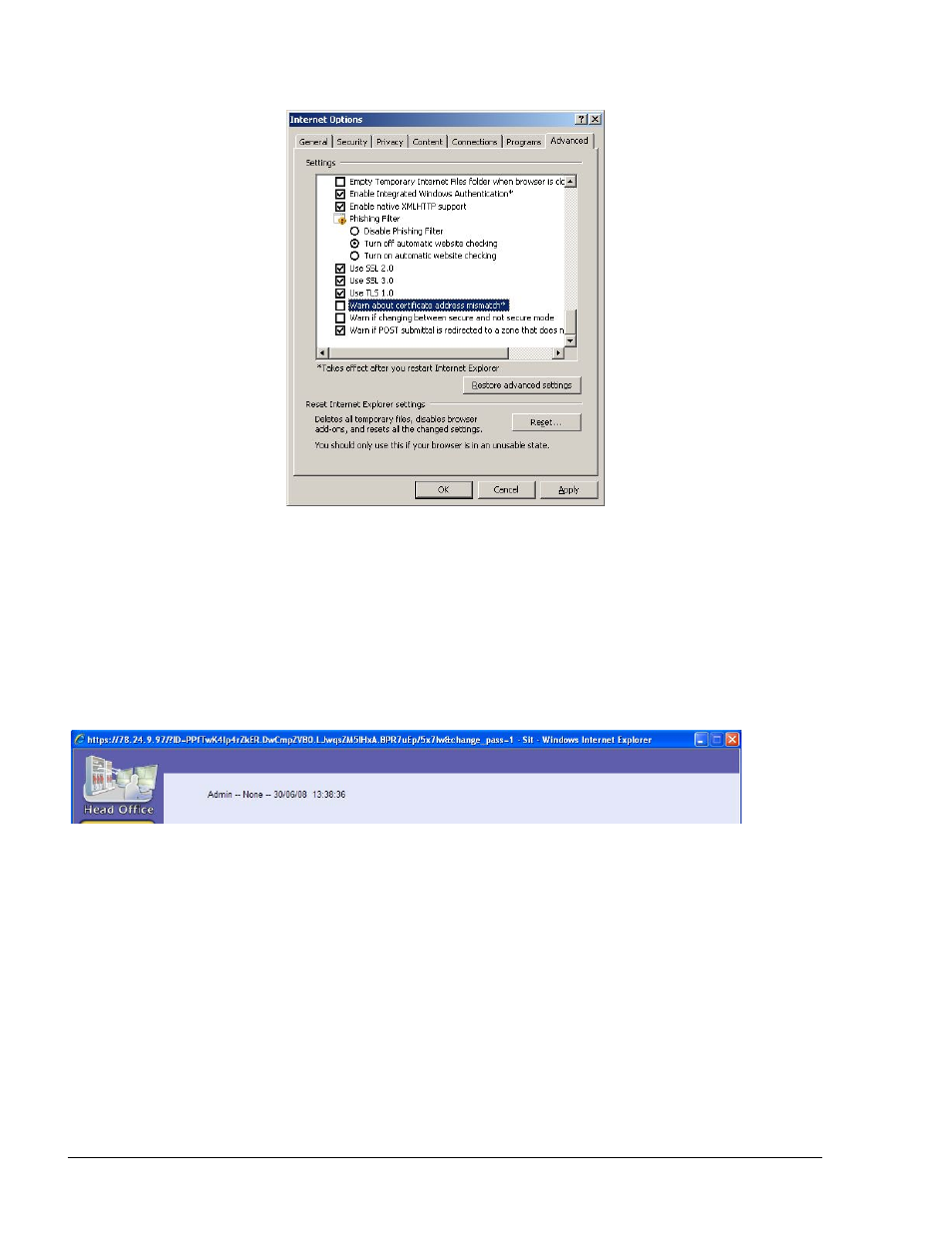 A-1.2. removing full url display | Gasboy SiteOmat Users Manual User Manual | Page 146 / 148