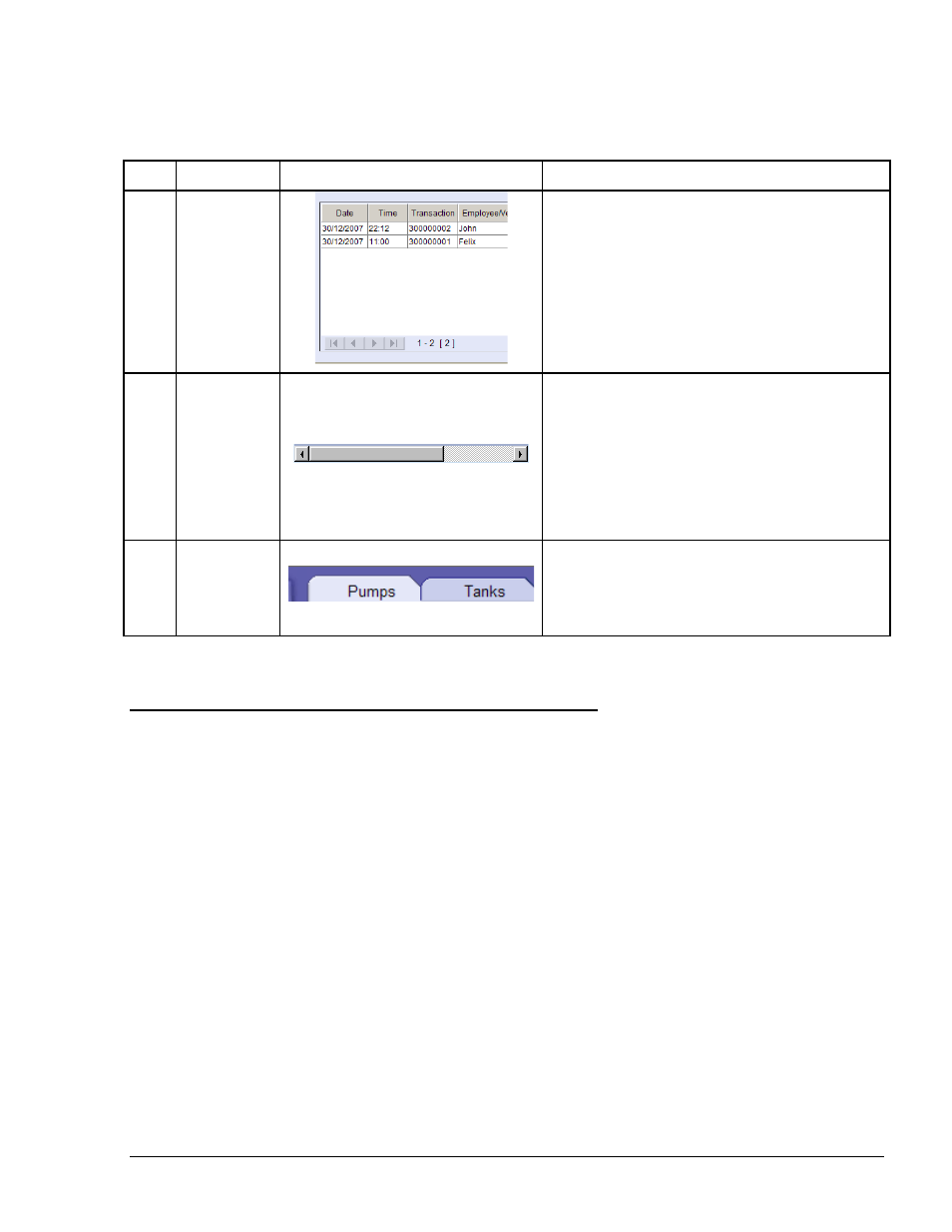 3. common actions, 3.1. selecting a row in a grid | Gasboy SiteOmat Users Manual User Manual | Page 25 / 148