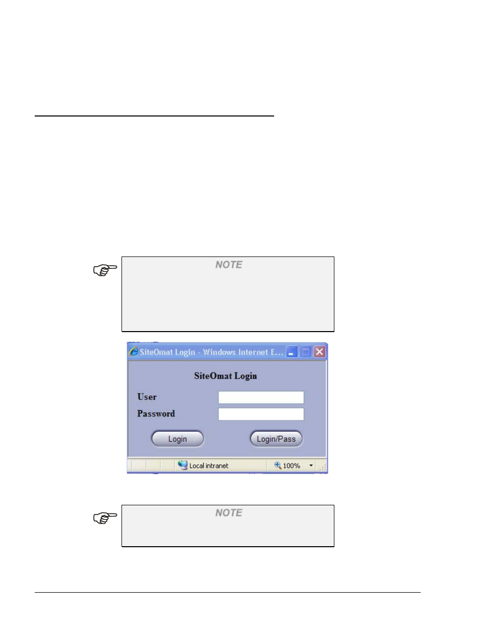 3. login, Figure 3-1. siteomat login dialog box | Gasboy SiteOmat Users Manual User Manual | Page 28 / 148