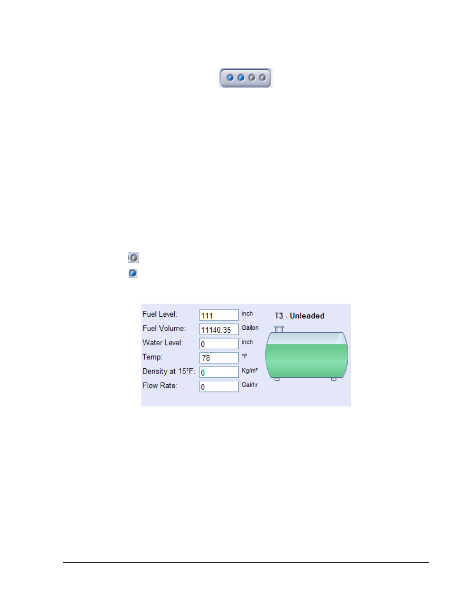 5.1.1. tanks gauge, 5.1.2. tank head on-line data | Gasboy SiteOmat Users Manual User Manual | Page 41 / 148