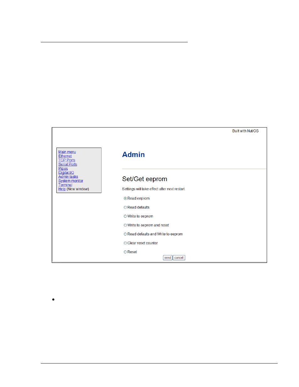 Administration tasks procedures, Eeprom save procedures, Administration | Tasks, Procedures, Figure 5-9. administration tasks screen | Gasboy FuelOmat system 8 Popt Commverter User Manual | Page 111 / 129