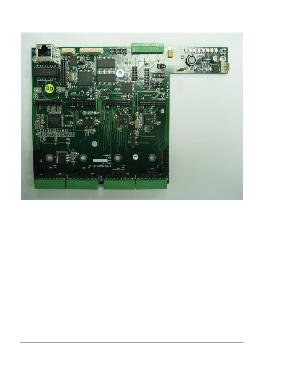 Figure 1-2. commverter pcb - general view | Gasboy FuelOmat system 8 Popt Commverter User Manual | Page 16 / 129