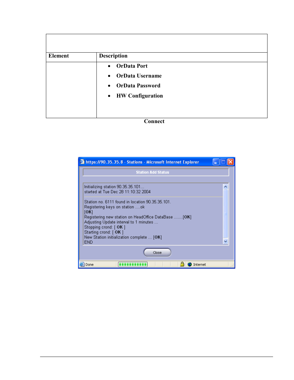 Figure 6-19. station add successful message | Gasboy Fleet Head Office System User Manual | Page 109 / 370