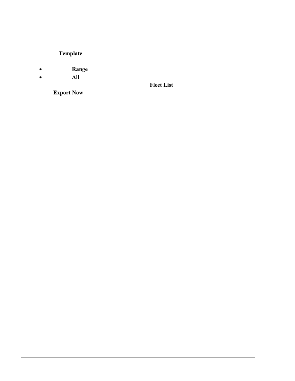 Executing manual exports | Gasboy Fleet Head Office System User Manual | Page 232 / 370