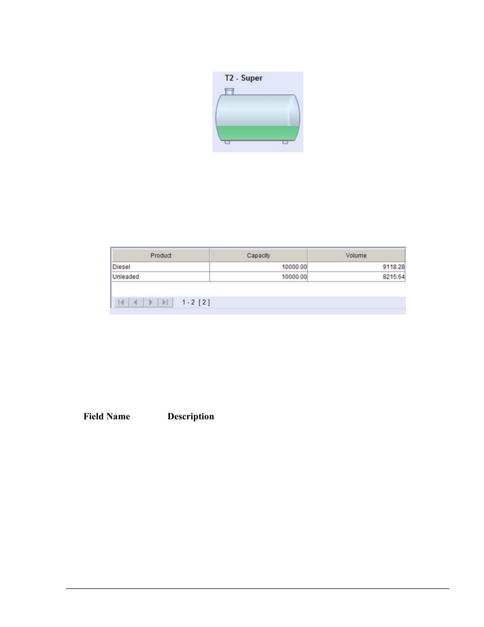 Tank indicator, Fuel tank transactions history log | Gasboy Fleet Head Office System User Manual | Page 273 / 370