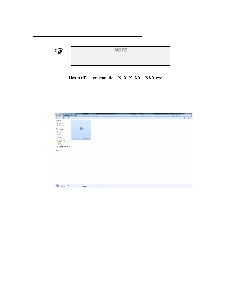 Custom install – full local, Figure 3-15. installation file icon, Ph 3.3) | Gasboy Fleet Head Office System User Manual | Page 49 / 370