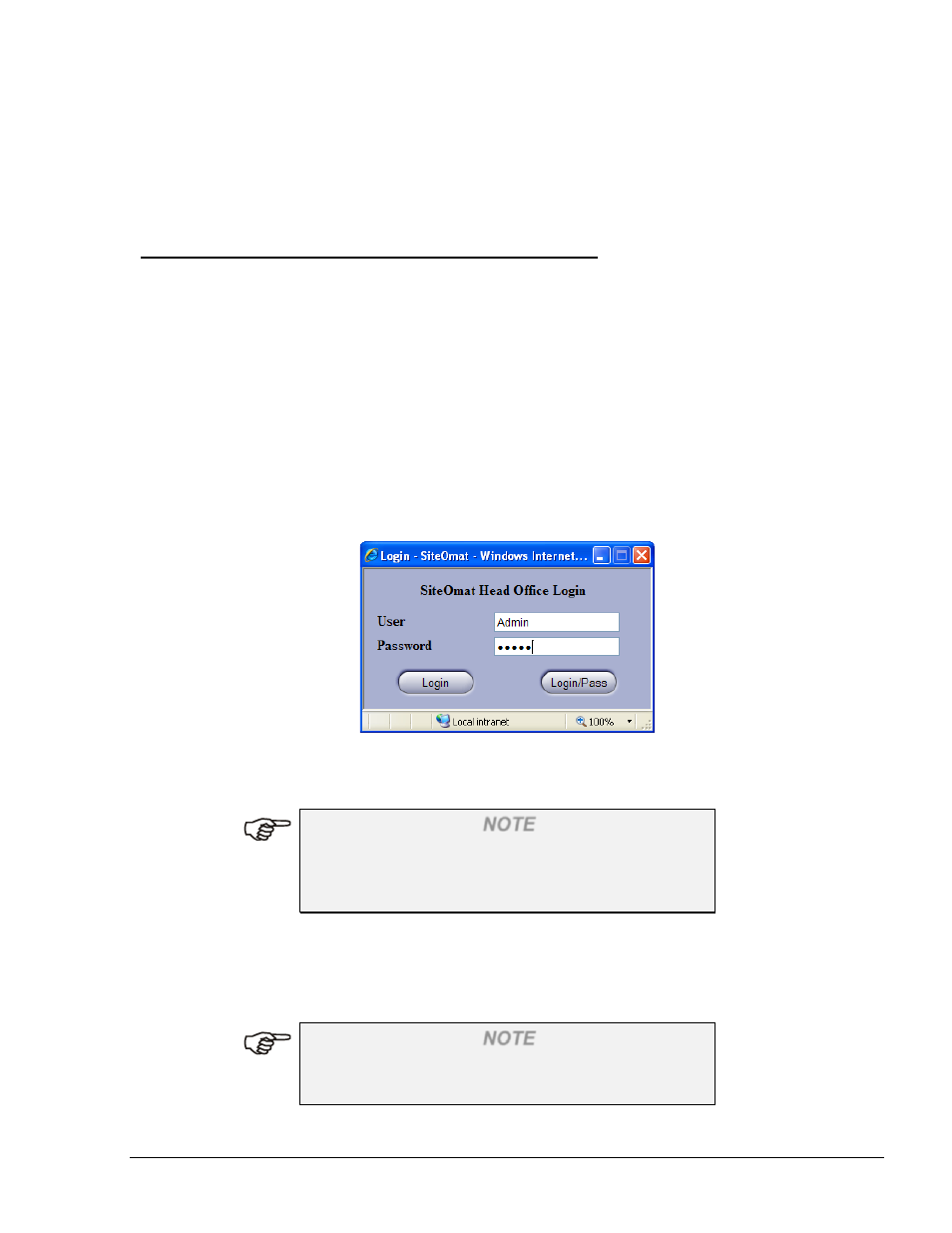 Login, User and password identification | Gasboy Fleet Head Office System User Manual | Page 79 / 370