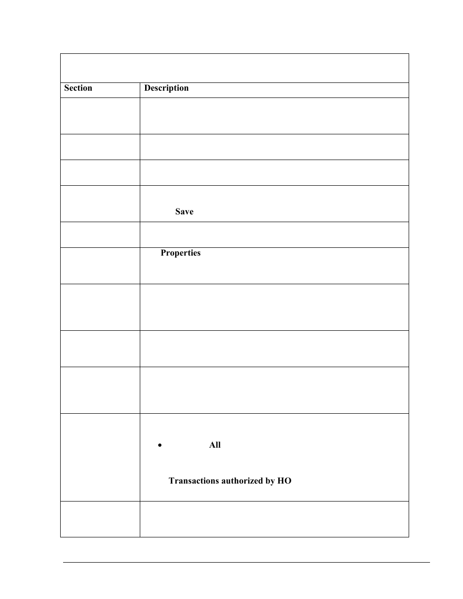 Table 6-2. general tab fields | Gasboy Fleet Head Office System User Manual | Page 85 / 370
