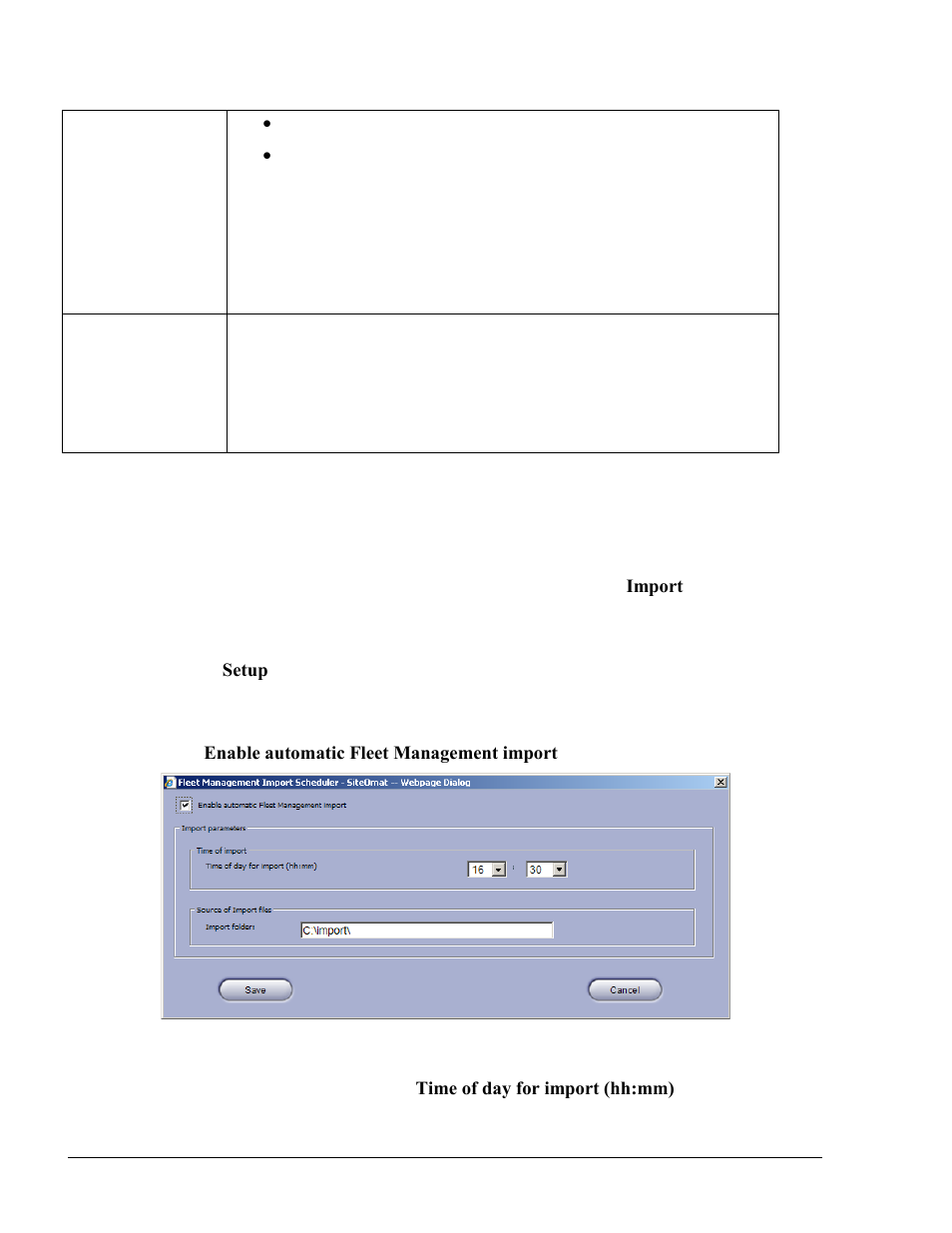 Fleet management import | Gasboy Fleet Head Office System User Manual | Page 86 / 370