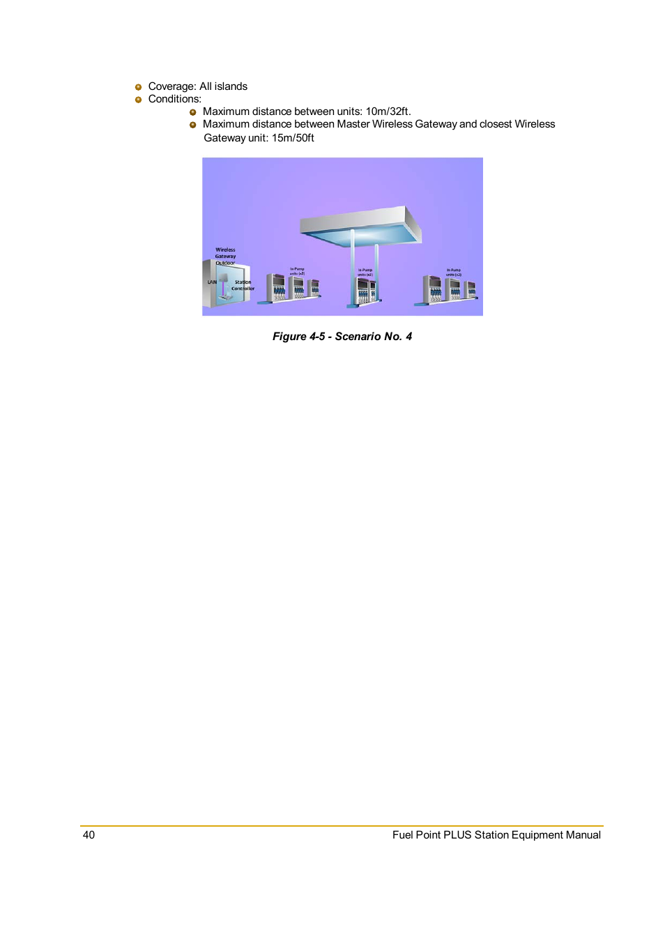 Figure 4-5 - scenario no. 4 | Gasboy Fuel Point PLUS Station User Manual | Page 40 / 136