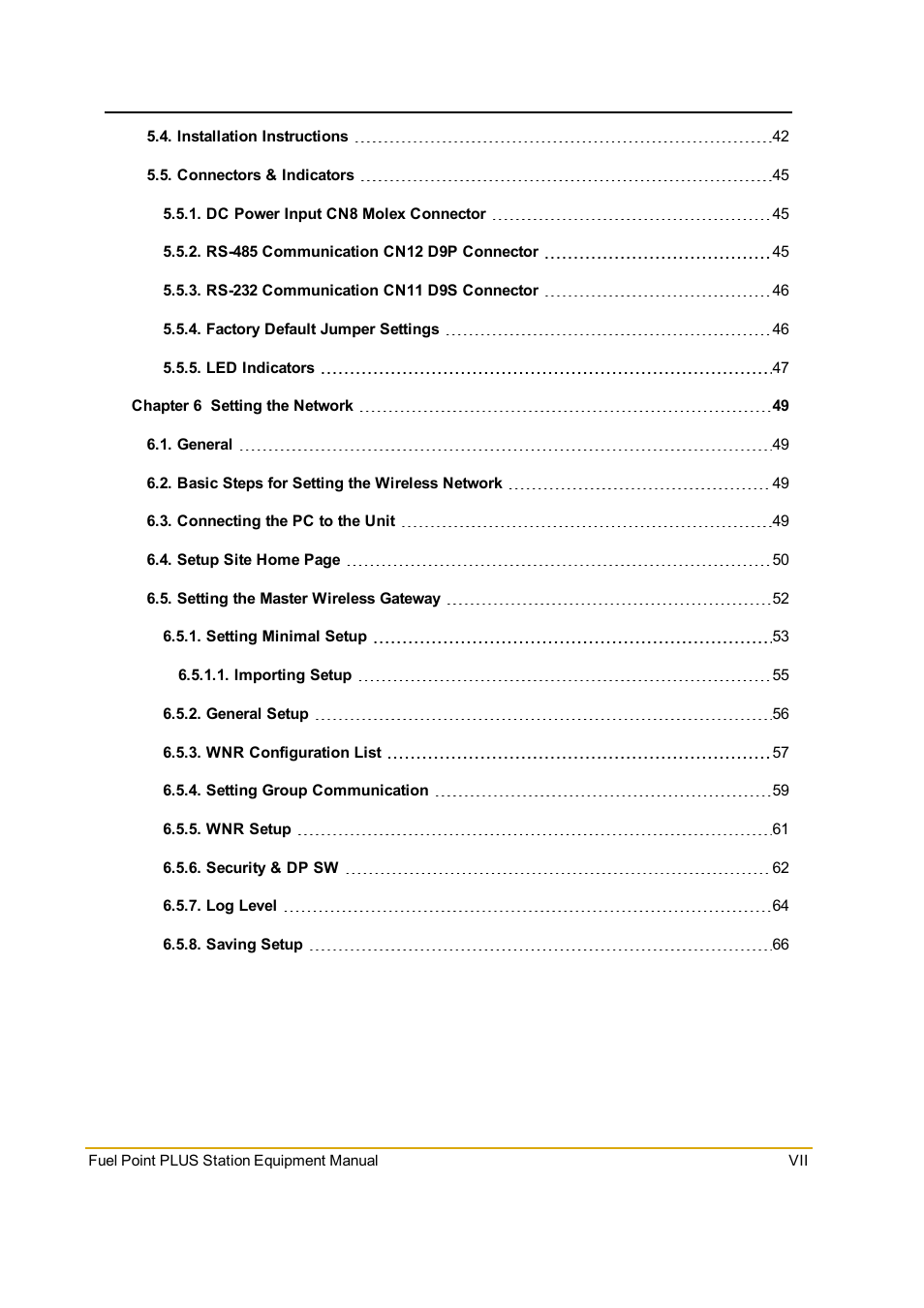 Gasboy Fuel Point PLUS Station User Manual | Page 7 / 136