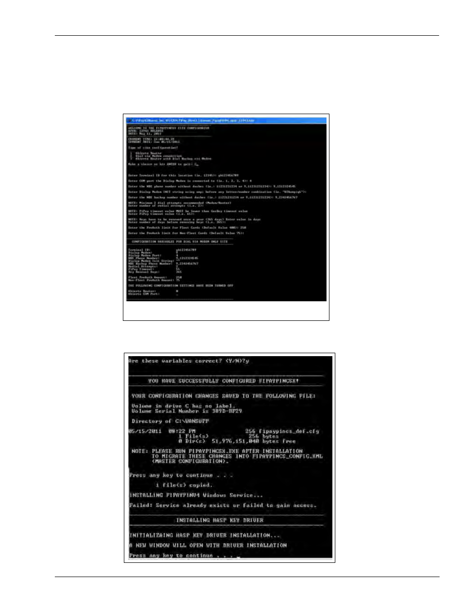 Figure 14, Figure 15 | Gasboy FiPay Payment Network User Manual | Page 17 / 60