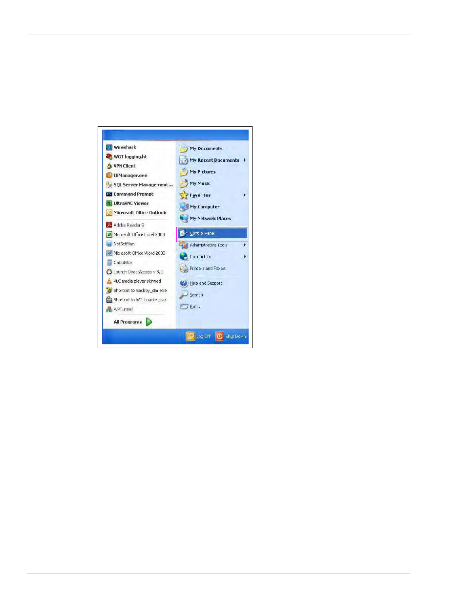 Setting windows xp exception | Gasboy FiPay Payment Network User Manual | Page 30 / 60