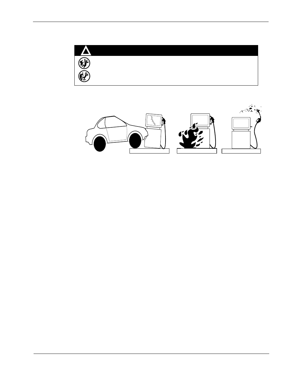 Hazards and actions | Gasboy Fleet PLUS User Manual | Page 11 / 94