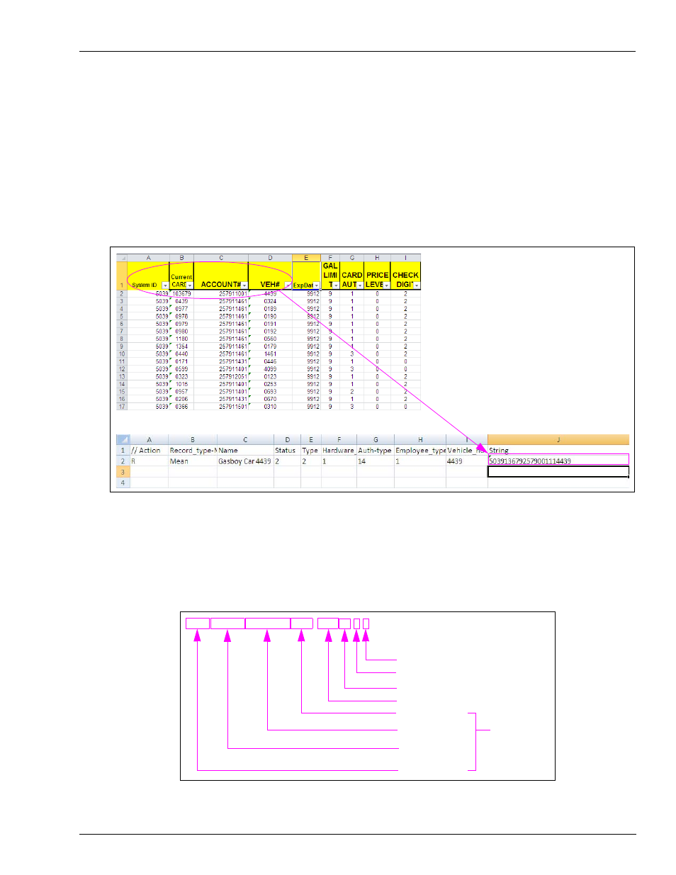 Assembling your card data, New card number, Assembling your card data -5 | New card number -5 | Gasboy Fleet PLUS User Manual | Page 31 / 94