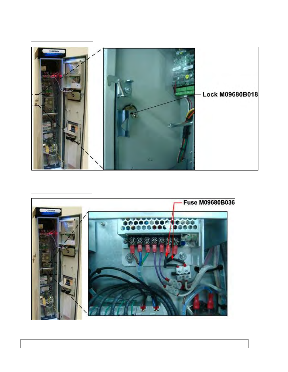 Islander plus lock, Islander plus fuse | Gasboy Fleet PLUS Rev C User Manual | Page 8 / 45