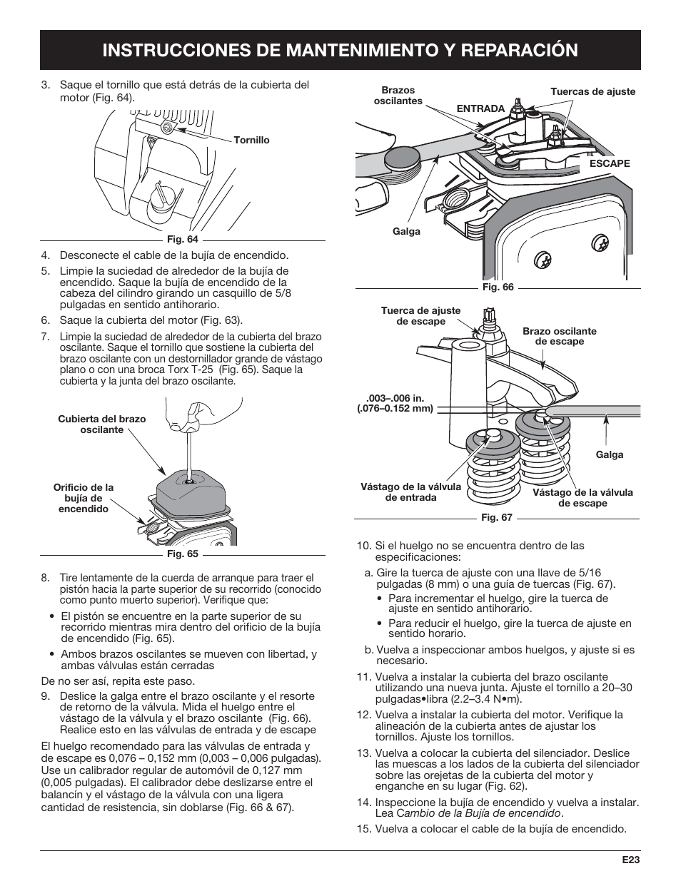 Instrucciones de mantenimiento y reparación | Cub Cadet CC4090 User Manual | Page 83 / 88
