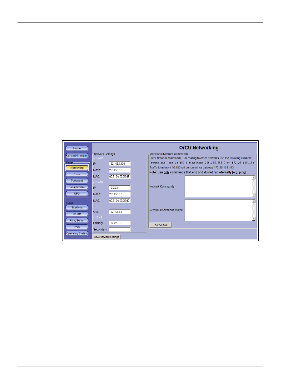 Orcu set up, Orcu set up -4 | Gasboy PLUS FMS User Manual | Page 30 / 72
