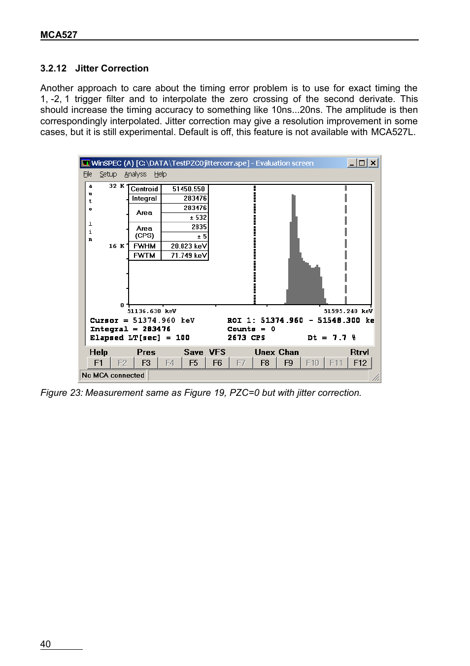 12 jitter correction | GBS Elektronik MCA-527 User Manual | Page 40 / 70
