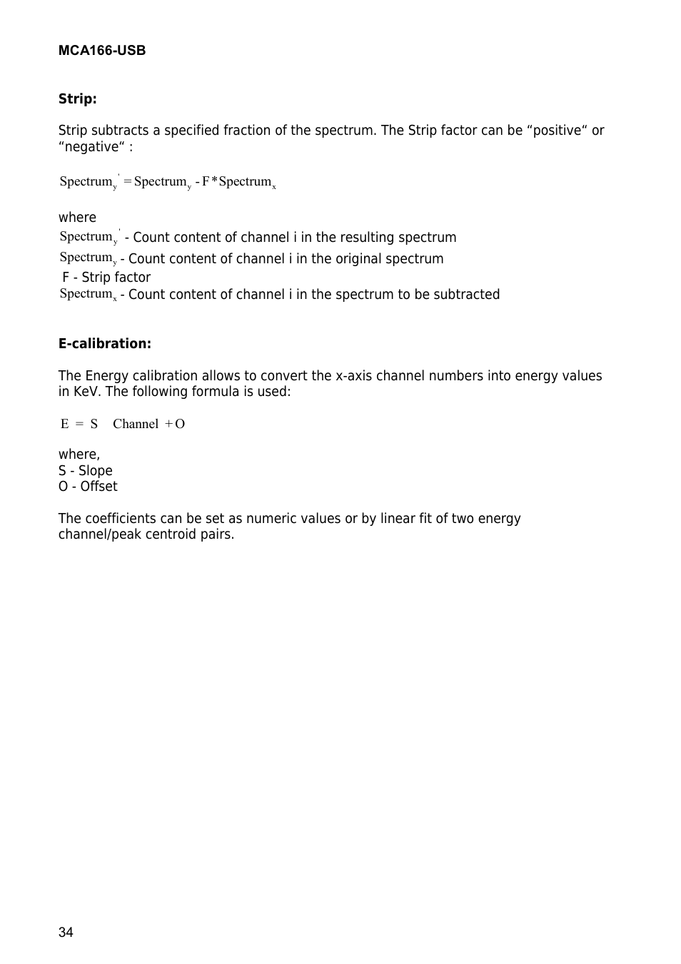 GBS Elektronik MCA166-USB User Manual | Page 34 / 73