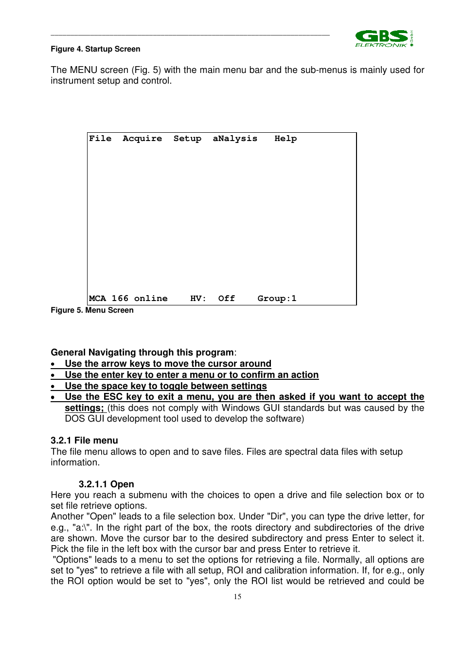 GBS Elektronik MCA 166 User Manual | Page 15 / 56