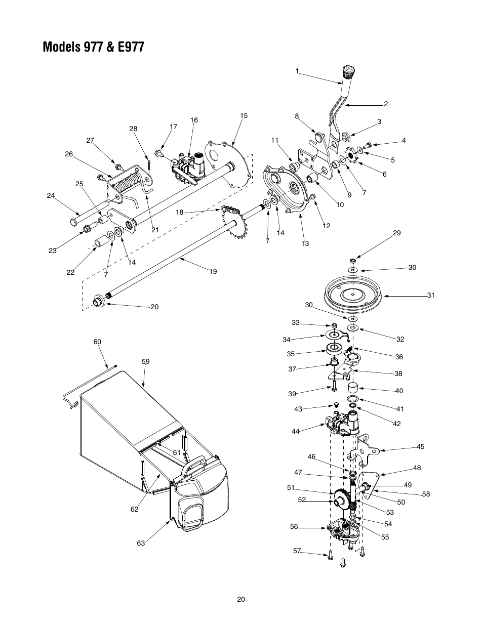 Cub Cadet 977A User Manual | Page 20 / 36