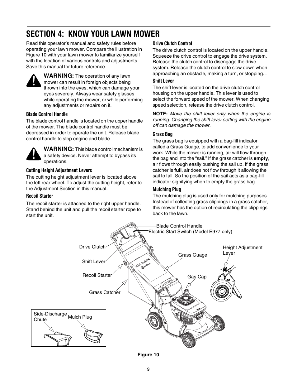 Cub Cadet 977A User Manual | Page 9 / 36