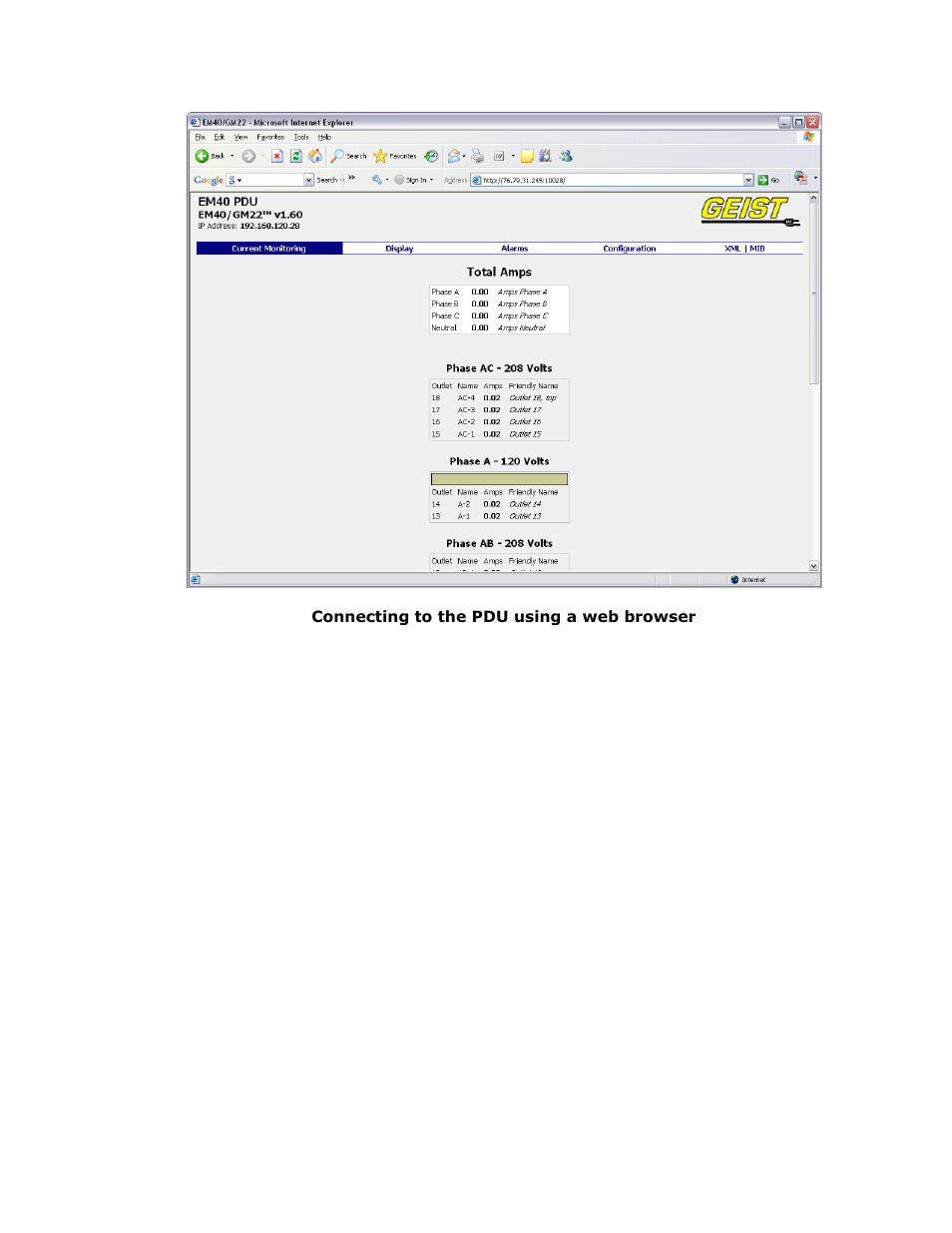 Geist XP Series User Manual | Page 19 / 28