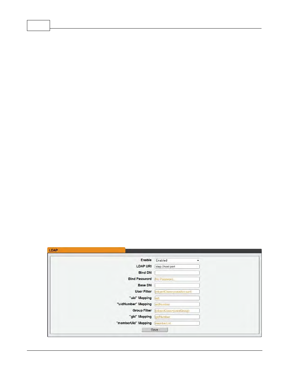 Ldap, 5 ldap | Geist R-Series PDU v4 User Manual | Page 40 / 46