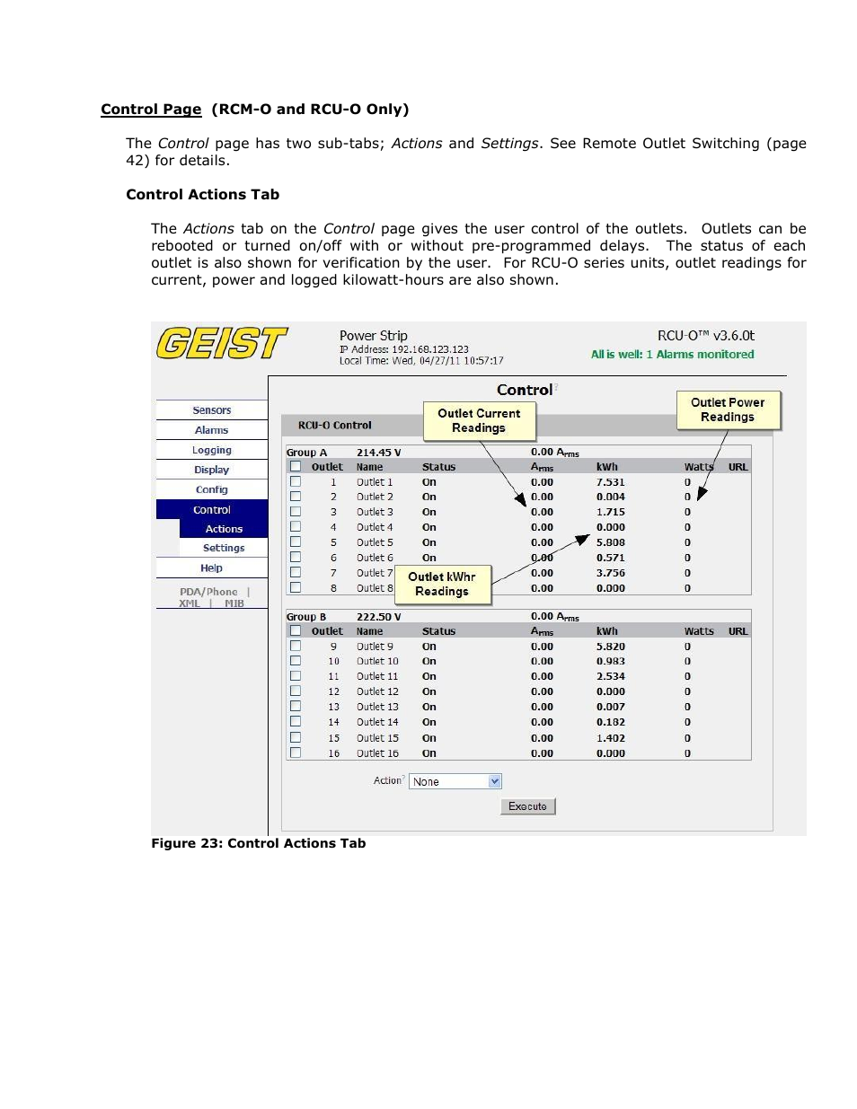 Geist RCX Series v3 User Manual | Page 21 / 49