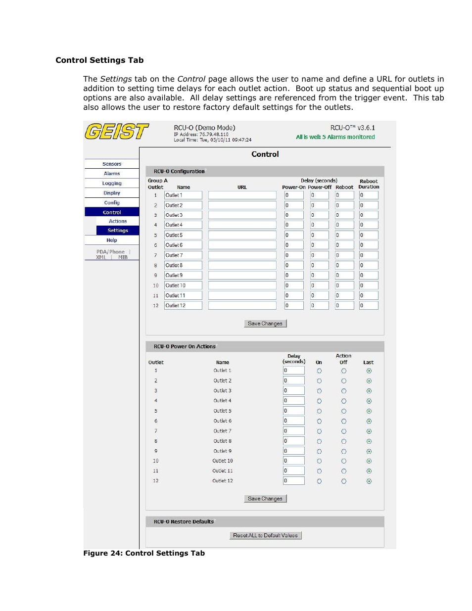 Geist RCX Series v3 User Manual | Page 22 / 49