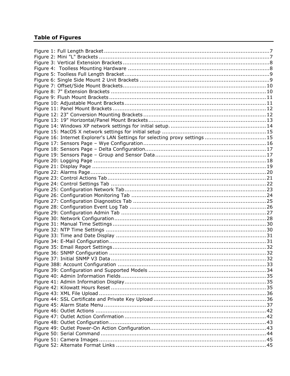 Table of figures | Geist RCX Series v3 User Manual | Page 47 / 49