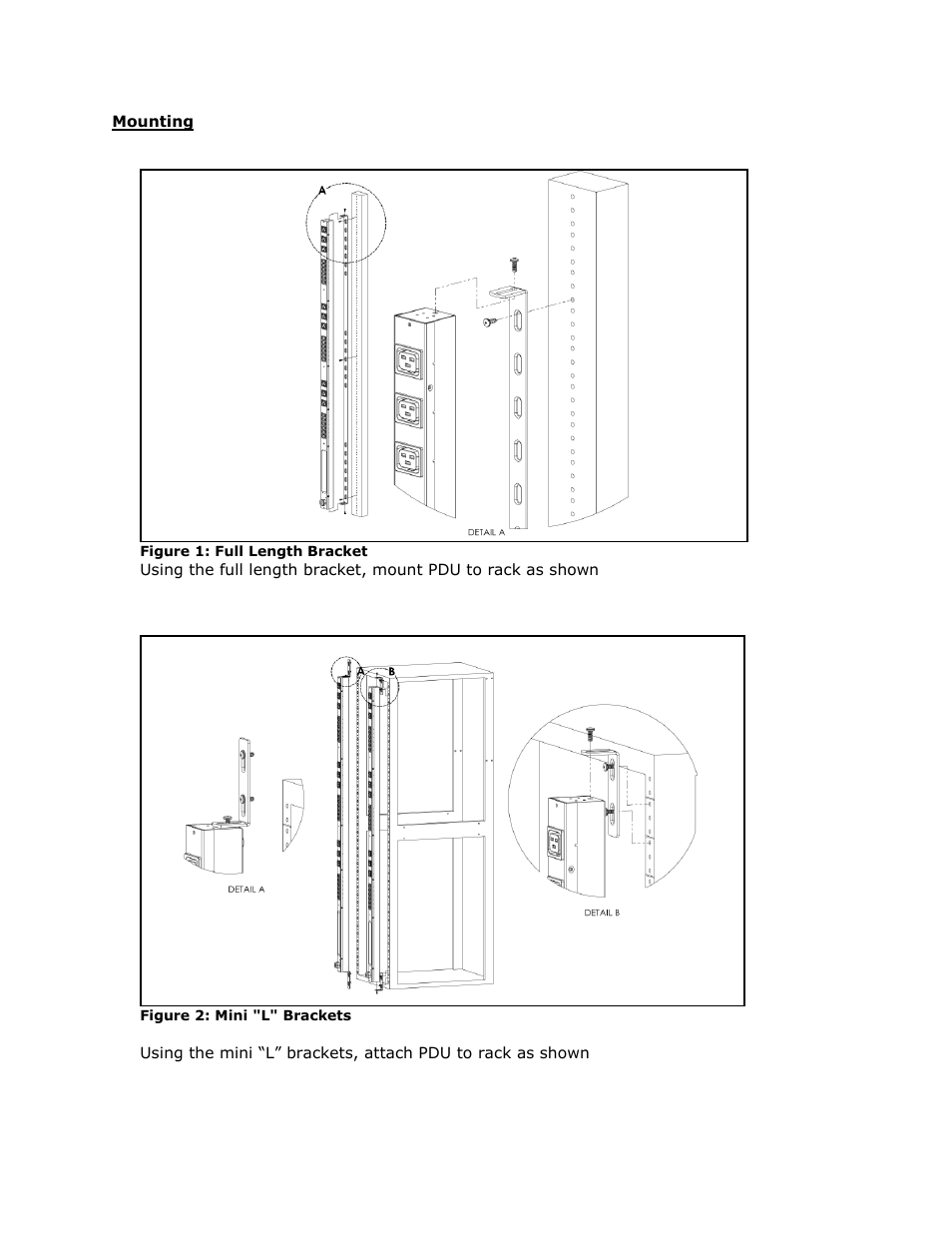 Mounting | Geist RCX Series v3 User Manual | Page 7 / 49