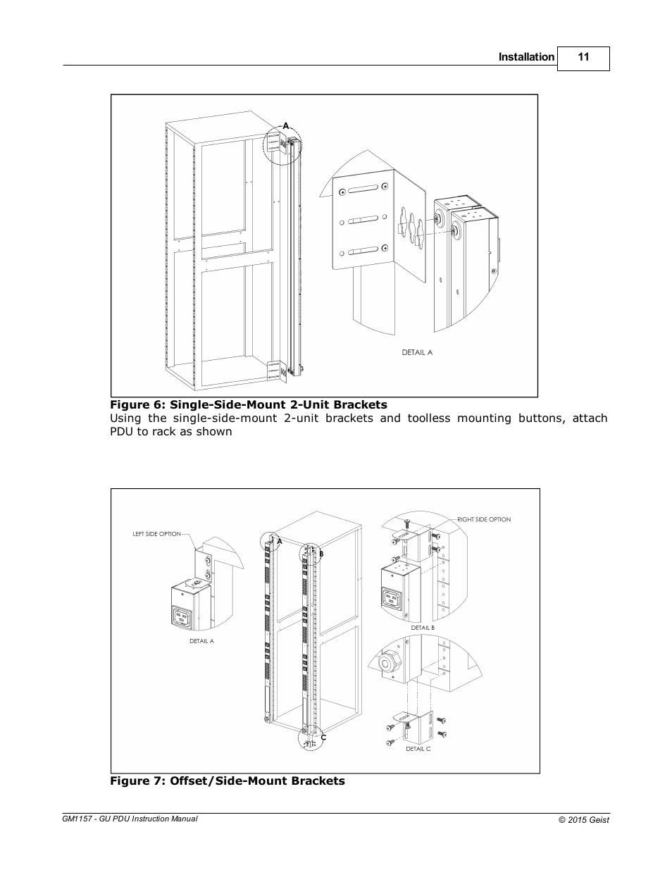 Geist Upgradeable PDU User Manual | Page 11 / 43