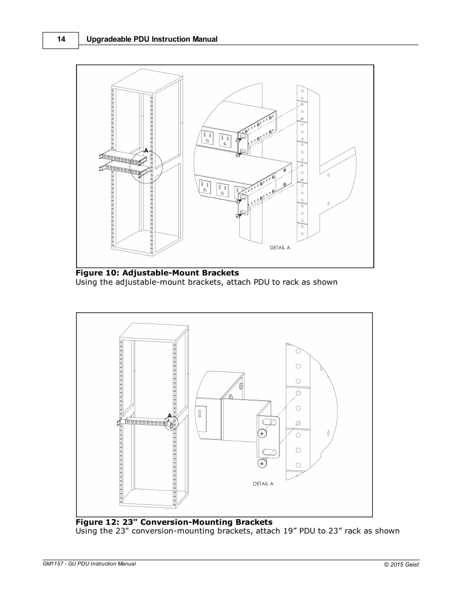 Geist Upgradeable PDU User Manual | Page 14 / 43