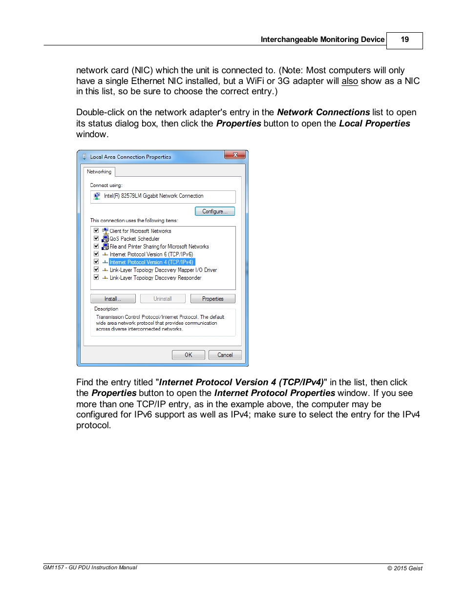 Geist Upgradeable PDU User Manual | Page 19 / 43