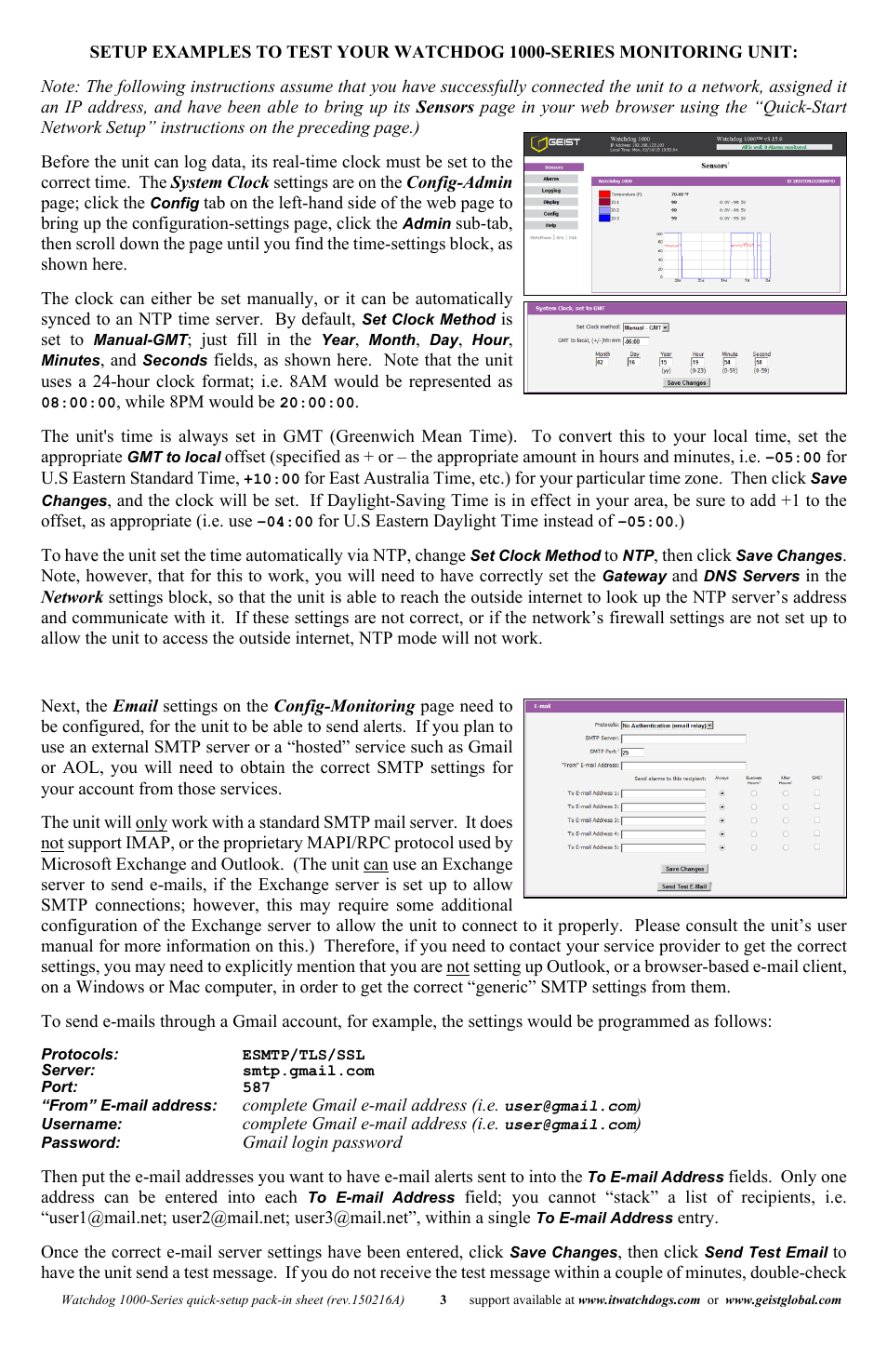 Geist Watchdog 1000 Quick Start User Manual | Page 3 / 4