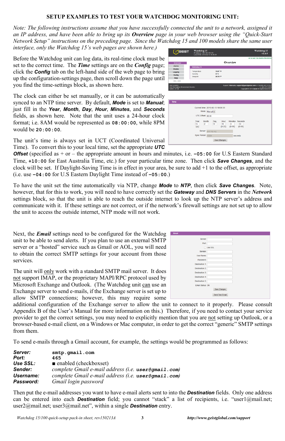 Geist Watchdog 15 Quick Start User Manual | Page 3 / 4